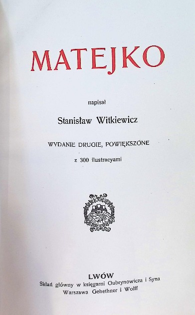 Matejko 1912 r.