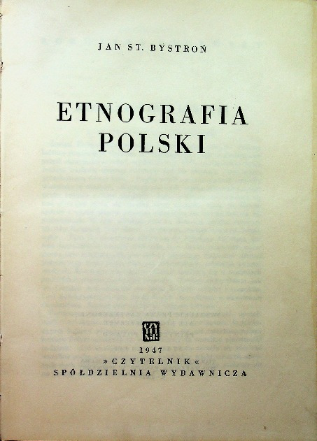 Etnografia Polski 1947 r.
