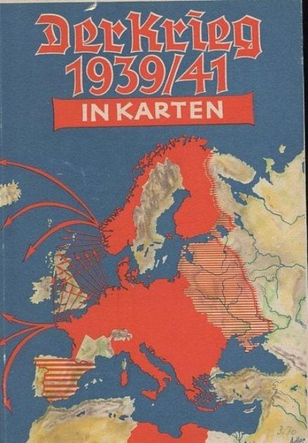 Der Krieg 1939/41 in Karten 1942 r