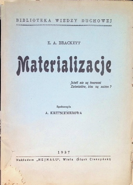 Materializacje 1937 r.