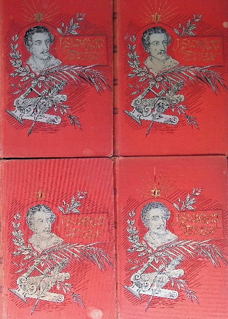 Słowacki Dzieła Tom 1 do 4 1894 r.