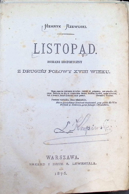 Listopad 1876 r.