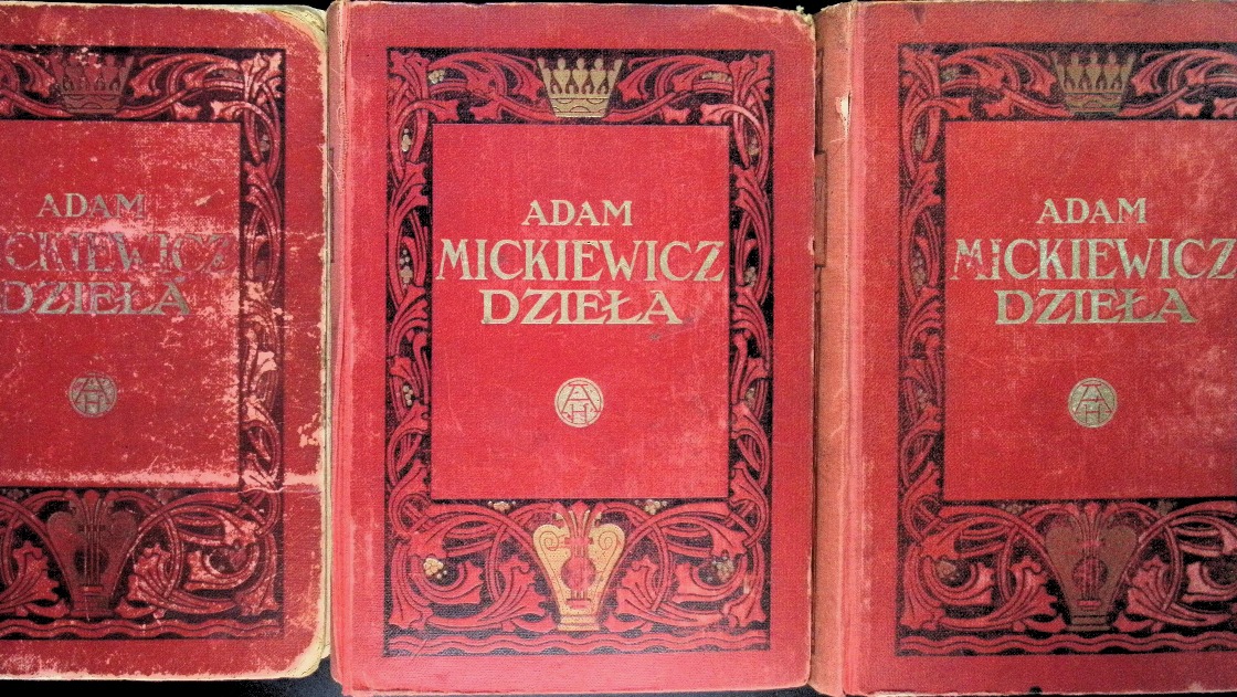 Mickiewicz Dzieła Tom 1 do 3, 1910 r.