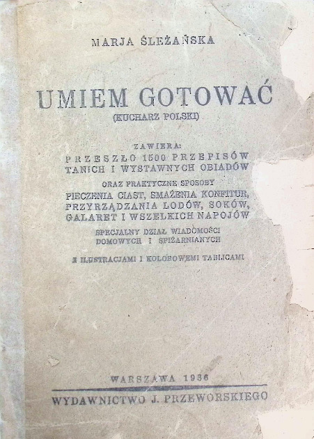 Umiem gotować 1936 r.