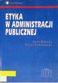 Etyka w administracji publicznej