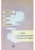 Myśl filozoficzno religijna reformacji XVI wieku