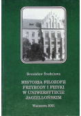 Historia filozofii przyrody i fizyki w uniwersytecie Jagiellońskim