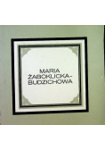 Maria Żaboklicka Budzichowa