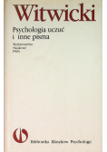 Psychologia uczuć i inne pisma