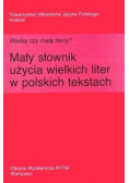 Wielką czy małą literą? Mały słownik użycia
