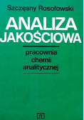 Analiza jakościowa Pracownia chemii analitycznej