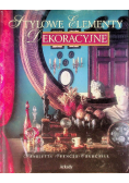 Stylowe elementy dekoracyjne