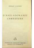 O naśladowaniu Chrystusa