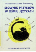 Słownik przysłów w ośmiu językach