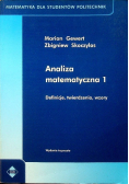 Analiza matematyczna Tom 1 Definicje