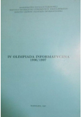 IV olimpiada informatyczna 1996/ 1997