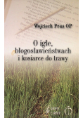 O igle błogosławieństwach i kosiarce do trawy