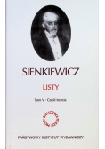 Biblioteka poezji i prozy Sienkiewicz Listy Tom V Część II