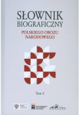 Słownik biograficzny polskiego obozu narodowego Tom 1