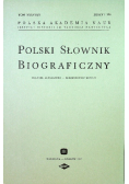 Polski Słownik Biograficzny Tom XXXVIII/1 Zeszyt 156