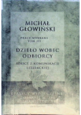 Prace wybrane tom III Dzieło wobec odbiorcy
