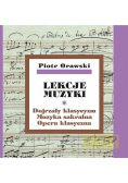 Lekcje muzyki Dojrzały klasycyzm Muzyka sakralna Opera klasyczna