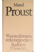 W poszukiwaniu straconego czasu Tom 4 Sodoma i Gomora