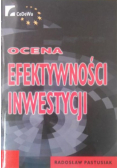 Ocena efektywności inwestycji