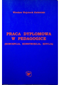 Praca dyplomowa w pedagogice