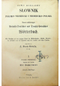 Nowy dokładny słownik polsko niemiecki i niemiecko polski I około 1872 r.
