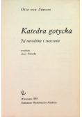 Katedra gotycka