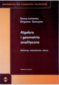 Algebra i geometria analityczna Definicje twierdzenia wzory