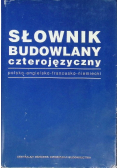 Słownik budowlany czterojęzyczny