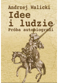 Idee i ludzie Próba autobiografii