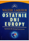 Ostatnie dni Europy