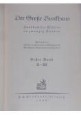 Der Grosse Brockhaus Erster Band 1928 r.