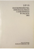 Spis duchowieństwa diecezjalnego i zakonnego w Polsce 1985