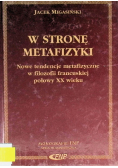 W stronę metafizyki