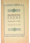 Najświętsza Panna wzorem pokory i cichości 1934 r.