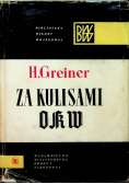 Za kulisami OKW