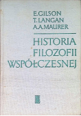 Historia filozofii współczesnej