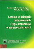 Leasing w księgach rachunkowych i jego prezentacja w sprawozdawczości