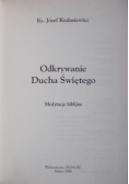 Odkrywanie Ducha Świętego. Medytacje biblijne