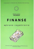 Finanse Wybrane Zagadnienia