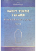 Święty Tomasz z Akwinu Tom II