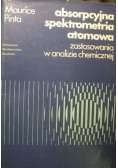 Absorpcyjna spektrometria atomowa. Zastosowania w analizie chemicznej