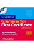 Cambridge Grammar for First Certificate with answers + CD