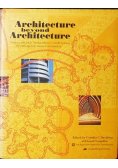 Architecture beyond Architecture
