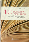 100 wersetów biblijnych które każdy powinien znać na pamięć