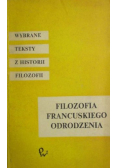 Filozofia francuskiego odrodzenia